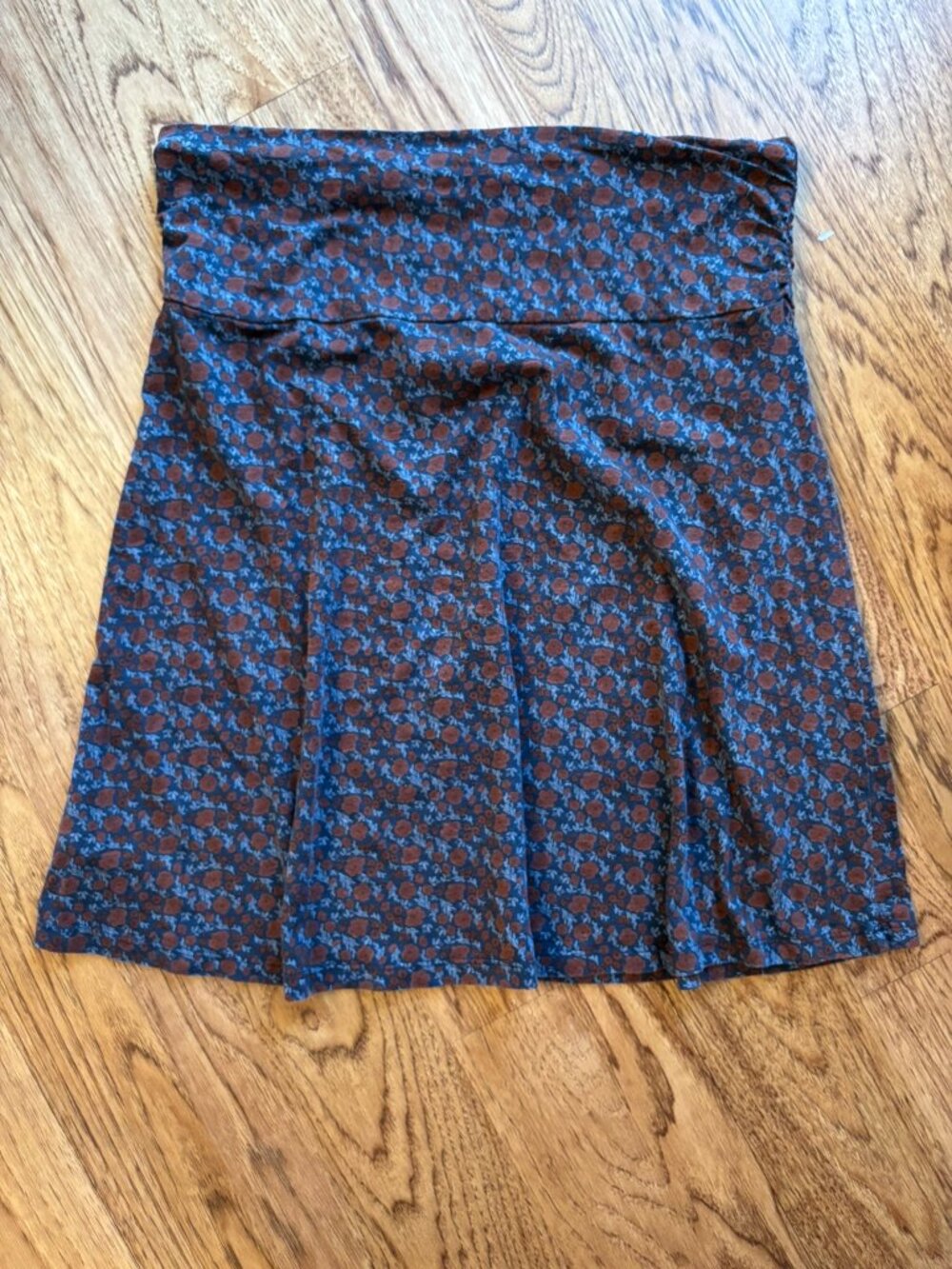 TOAD&CO CHAKA SKIRT in FLORAL PRINT MEDIUM CASUAL A-LINE COTTAGE SUMMER OUTDOOR - Picture 4 of 4
